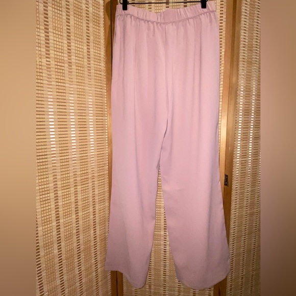 PRETTYGARDEN Women's 2 Piece Sleeveless vest trouser Suit Set pink - Picture 7 of 16